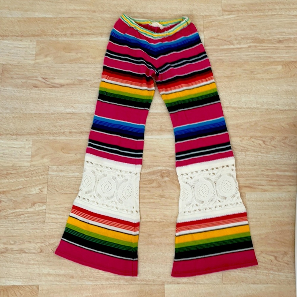 Jens Pirate Booty Zarape Pants size XS